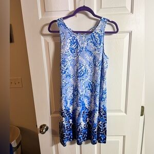 Lilly Pulitzer blue cotton dress
